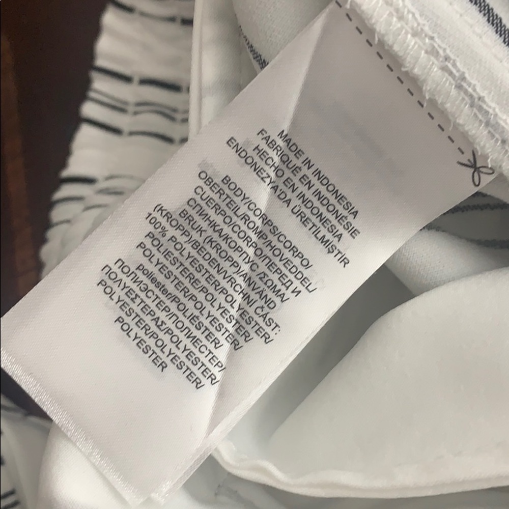 Lauren Ralph Lauren striped Straight leg drawstring straight leg pants size M - Picture 8 of 8